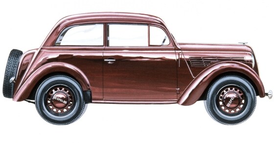 De eerste Opel Kadett
