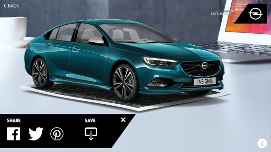 Opel Exclusive Augmented Reality App Opel Exclusive Augmented Reality App