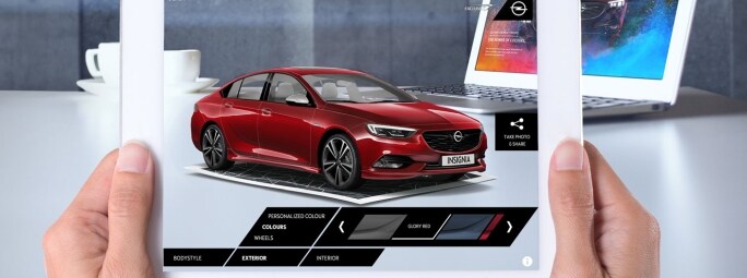 Opel Exclusive Augmented Reality App Opel Exclusive Augmented Reality App