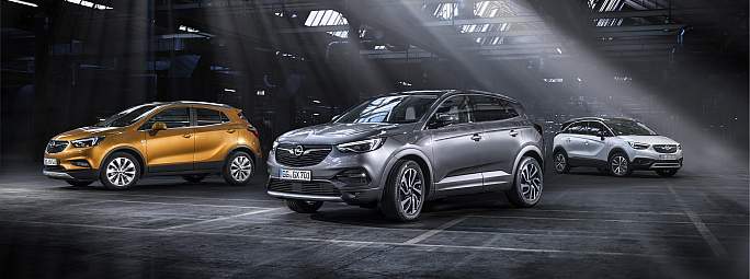Opel Mokka X, Grandland X en Crossland X Opel Mokka X, Grandland X en Crossland X
