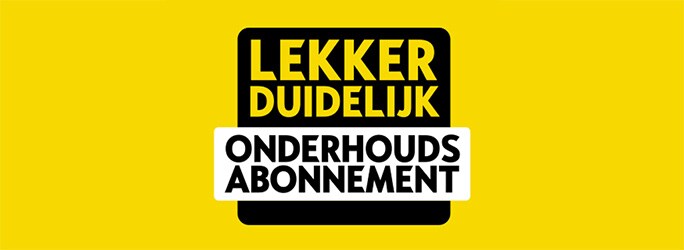 Lekker Duidelijk Lekker Duidelijk onderhoudsabonnement