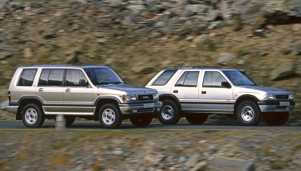 Opel Monterey bestaat 30 jaar