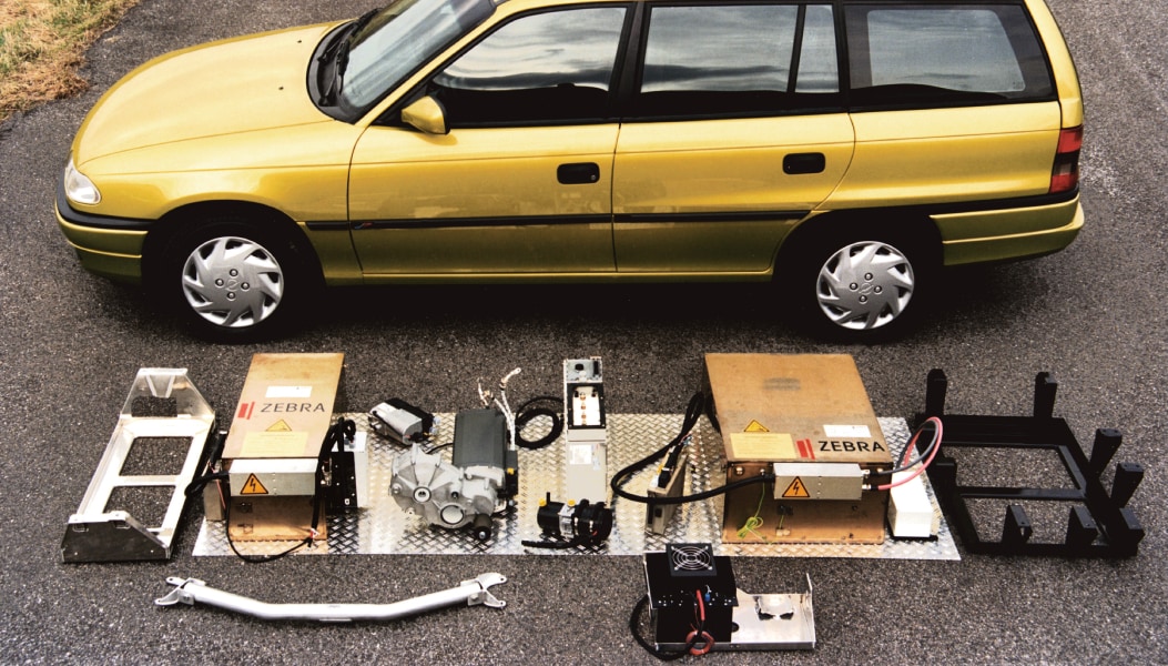 De eerste volledig elektrische stationwagen was een Opel