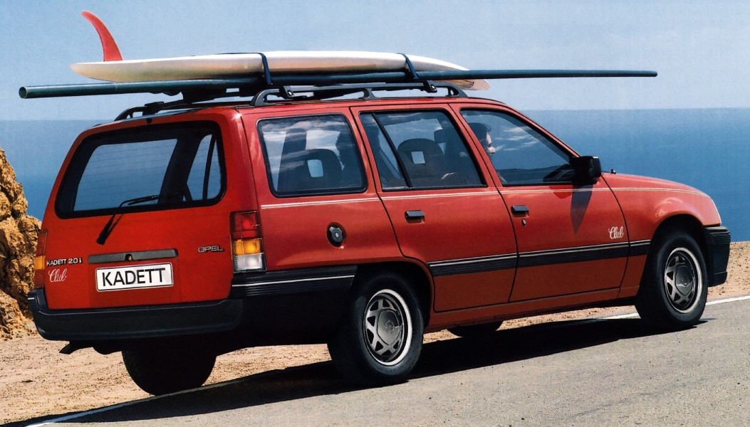 De historie van Opel stationwagens: de Kadett E Caravan