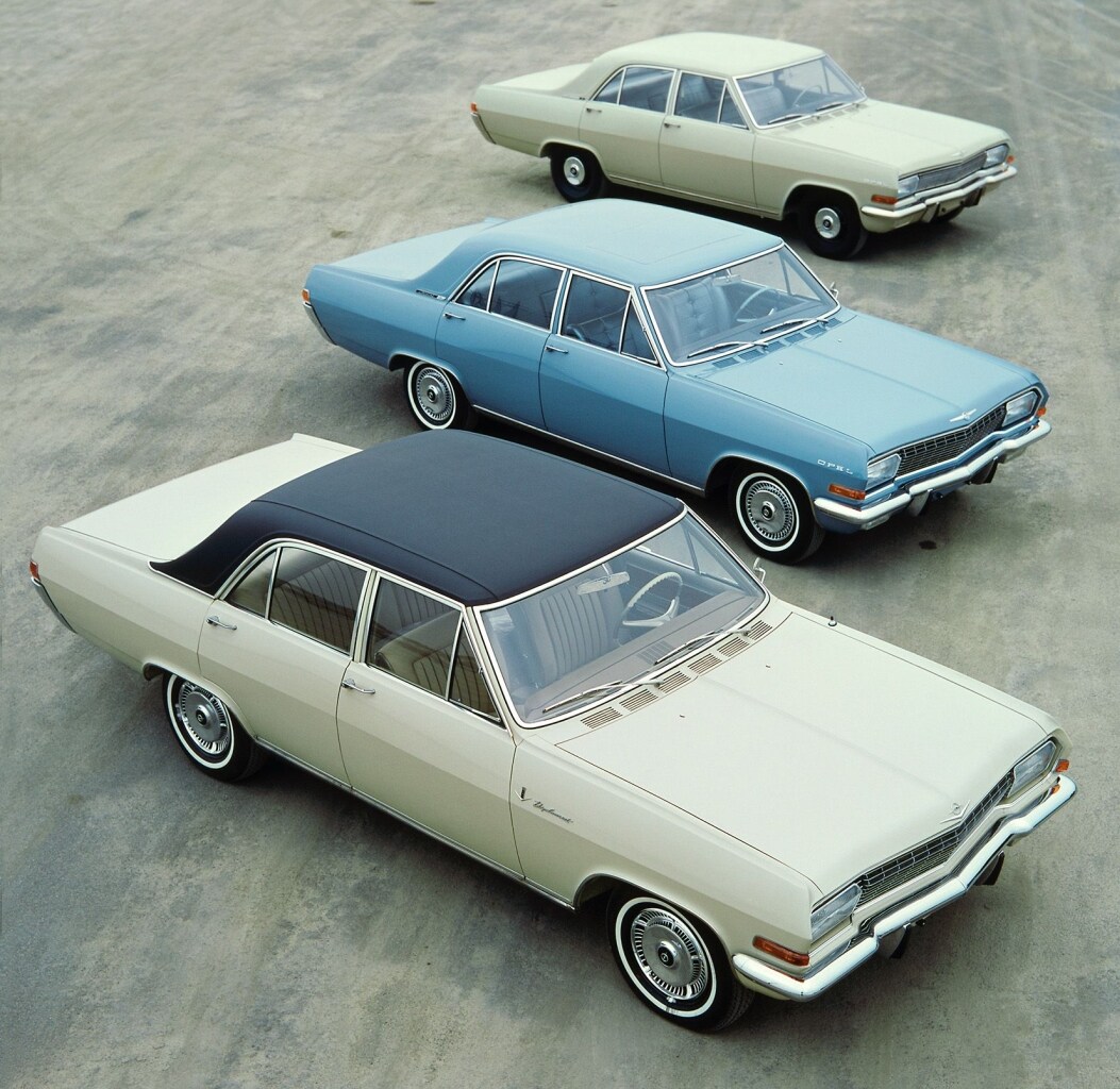 Opel Admiral, Diplomat en Kapitan Opel Admiral, Diplomat en Kapitan