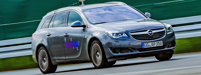 Opel demonstreert Ko-HAF: ‘Coöperatief hoog-autonoom rijden’ Opel demonstreert Ko-HAF: ‘Coöperatief hoog-autonoom rijden’