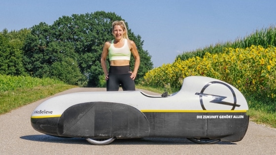 Opel Supports 24-hour World Record Attempt by Nici Walde Opel Supports 24-hour World Record Attempt by Nici Walde