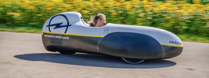 Opel Supports 24-hour World Record Attempt by Nici Walde Opel Supports 24-hour World Record Attempt by Nici Walde