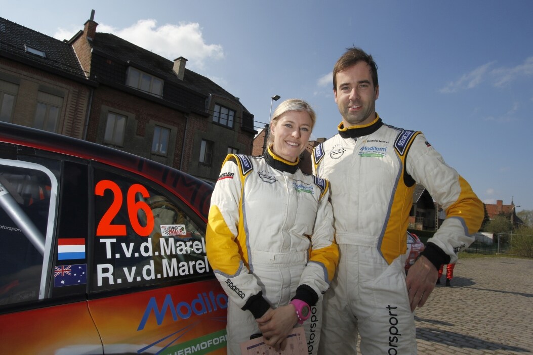Timo van der Marel boekt zijn eerste overwinning van 2019 in TAC Rally