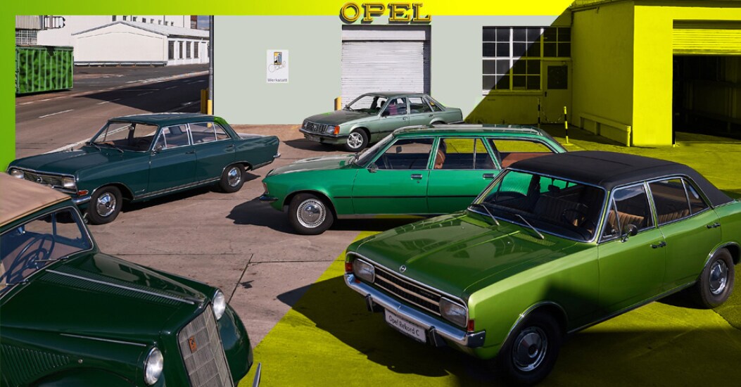 Opel groene modellen