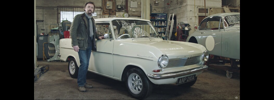 Richard Hammond met Opel Oliver Richard Hammond met Opel Oliver
