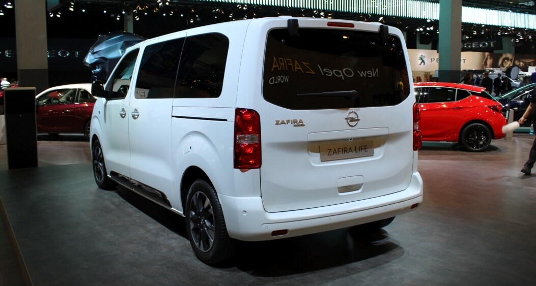 Opel Zafira Life - Het Autosalon 2019 - Brussel Opel Zafira Life - Het Autosalon 2019 - Brussel