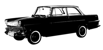 1960: De Opel Rekord P2