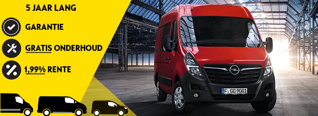 Opel Movano actie