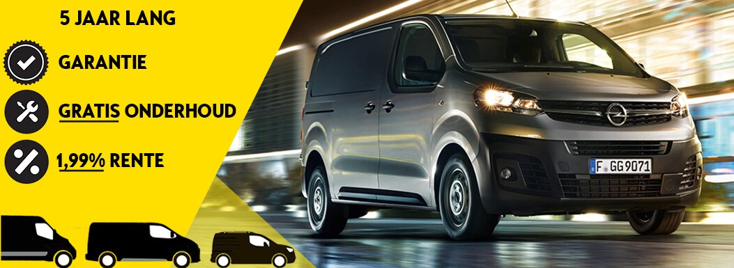 Opel Vivaro actie