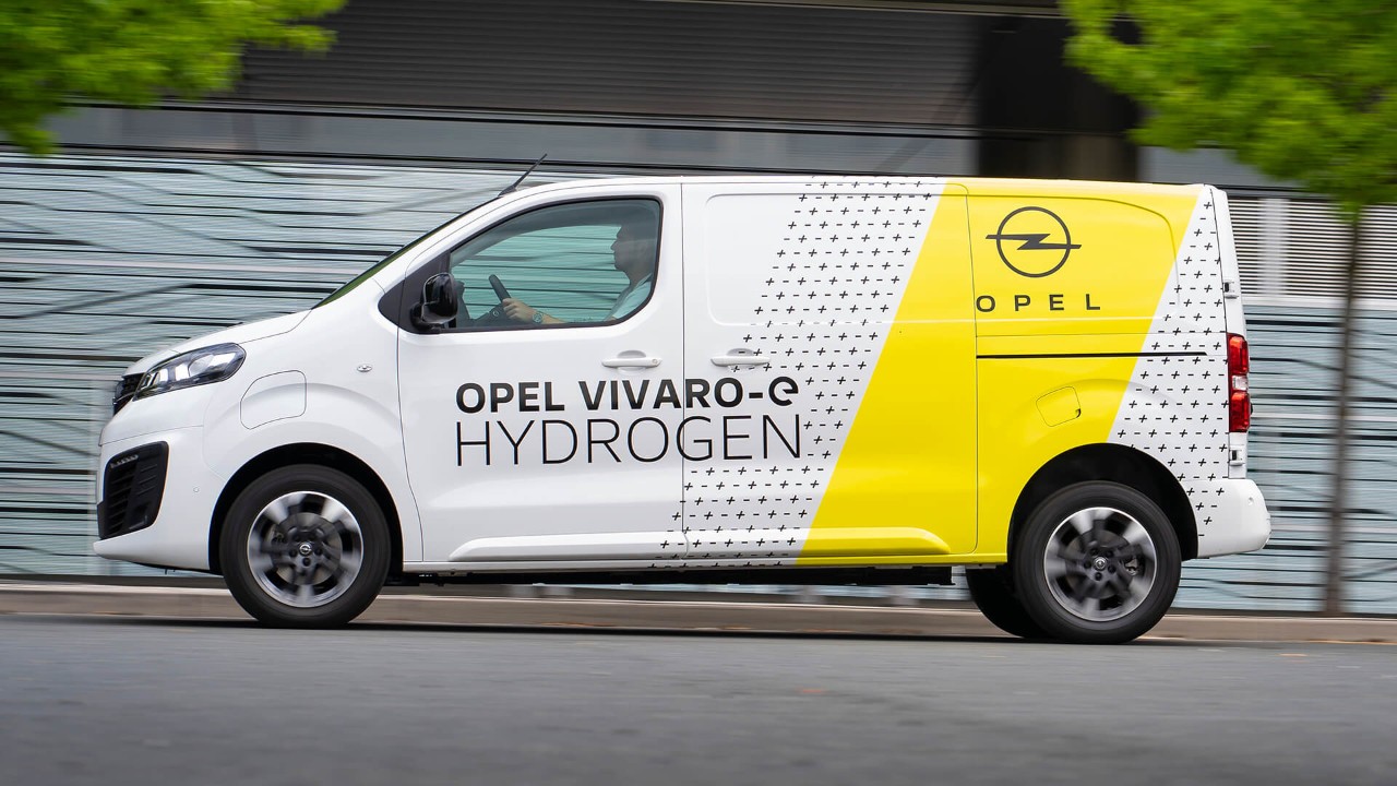 Opel, Vivaro-e Hydrogen, Seitenansich